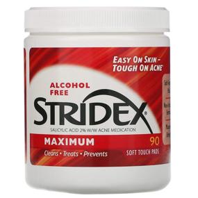 img 3 attached to 🌟 Stridex Daily Care Acne Pads Maximum Strength: 90 ct - Proven Results for Clear Skin