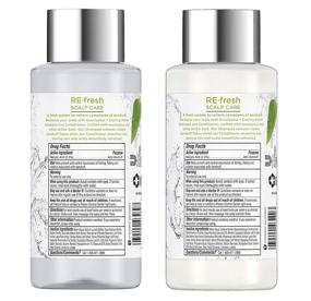 img 2 attached to 🌿 Scalp Care - Anti-Dandruff Shampoo and Conditioner Set - Eucalyptus + Cooling Relief (13.5 oz each) - RE-fresh