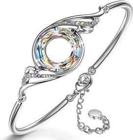 img 4 attached to 🔥 Kate Lynn Nirvana of Phoenix Bracelet: Adjustable Slider Bangle for Women, Lucky Gift for Girlfriend, Wife, Mom & Friends - Jewelry with Gift Box