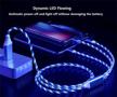 flowing charging charger shining compatible logo