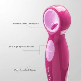 img 1 attached to 🥑 Sencor SHB3328RS Pink Hand Blender - Quiet 5-Speed with Turbo and Variable Speed Control