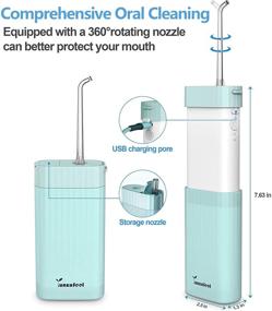 img 3 attached to Очиститель Портативный ирригатор Flosser Телескопический Водонепроницаемый