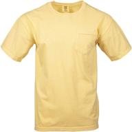 👕 men's clothing and shirts with comfort colors sleeve pocket - 6030 logo