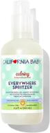 🌿 calming everywhere spritzer - california baby, 6.5oz - safe for babies, kids, and sensitive skin adults logo