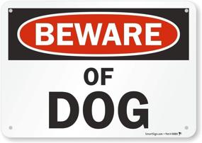 img 4 attached to 🐾 Occupational Health & Safety Products: Enhanced Beware-Of-Dog Sign