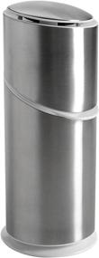 img 4 attached to OXO Good Grips Stainless Steel Toothbrush Holder 9.75 Inch