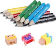 🖍️ natcot triangular fat pencil: ideal writing tool for kids aged 2-8 years логотип