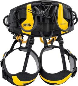 img 3 attached to PETZL Sequoia Harness Black Yellow Outdoor Recreation