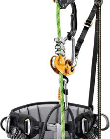 img 2 attached to PETZL Sequoia Harness Black Yellow Outdoor Recreation