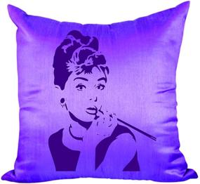 img 3 attached to 🎨 Audrey Hepburn Stencil: 6.5 x 8.5 inch (S) - Famous Actress Star, Breakfast at Tiffany's Stencil for Painting