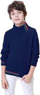 🧣 basadina boys thickened turtleneck sweater: warm and stylish boys' clothing at sweaters unlimited logo