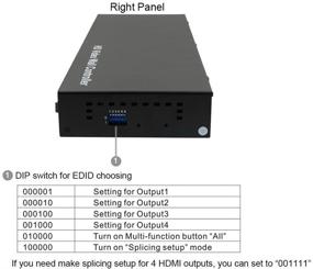 img 2 attached to 🖥️ LINK-MI Video Wall Controller 3x3 2x2 1x4 3x1- HDMI VGA AV USB Input for LCD LED Video Wall Display with Control4 Driver & Cascading Function - Supports 3x3