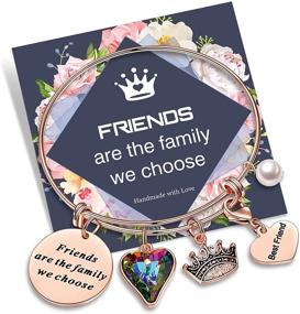 Friends are the on sale family we choose bracelet