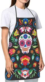 img 1 attached to 👨 Funny Apron for Kitchen Cooking Grilling - Waterproof and Selvedge Design, Perfect Cleaning Decor Apron - Best Gifts for Men, Women, and Chefs