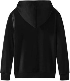 img 3 attached to 👕 Boys' Clothing and Active Spring Gege Zipper Hoodies Sweatshirt - Enhanced for SEO
