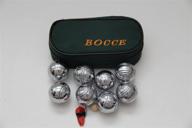 ball metal bocce petanque green logo