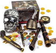 ahoy, mateys! unleash fun and imagination with our pirate treasure play set for kids logo