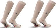 🧦 enhance travel comfort with travelsox silver drystat graduated compression socks logo