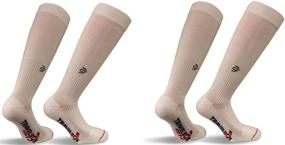 img 2 attached to 🧦 Enhance Travel Comfort with Travelsox Silver Drystat Graduated Compression Socks