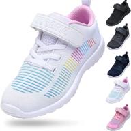 👟 ultimate athletic sneakers: breathable, lightweight, and washable girls' shoes! logo