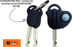 img 1 attached to Kryptonite New York Lock Fahgettaboutit Mini 18mm U-Lock Bike Lock , Black
