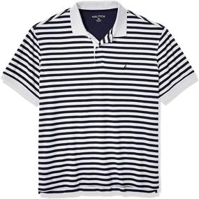 img 3 attached to Мужская одежда и топы Nautica Classic Cotton Sleeve Stripe