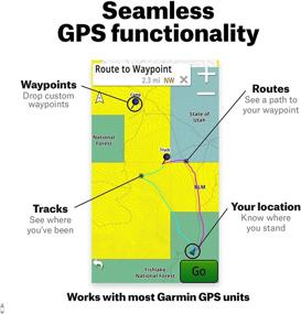 img 1 attached to Карты для охоты на Garmin GPS - чип ONX Hunt с общественной и частной собственностью земли - охотничьи участки - усовершенствованы с помощью премиального участия охотничьего приложения для iPhone, Android и Веба.