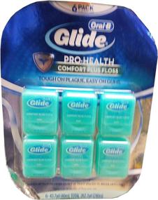 img 1 attached to 🧵 Гладкий зубной конец Glide Floss Comfort Plus: 6 штук - превосходное качество в использовании для улучшенного комфорта.