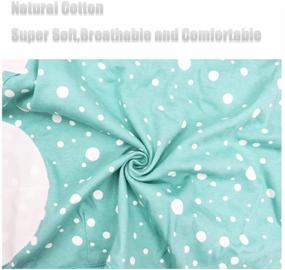 img 2 attached to Hooyax Cotton Swaddle Blanket for Baby Boys and Girls - 👶 3 Pack, Pink+Green+Floral, Adjustable Sleep Sack for Newborn Babies, Large Size (3-6 Months)
