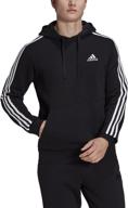 adidas стандарт essentials флис 3 полоски мужская одежда. логотип