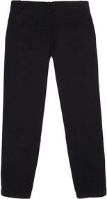 img 3 attached to Stylish & Comfy French Toast Boys' Slim Fit Stretch Chino Pants