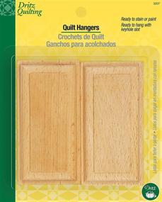 img 4 attached to 🧶 Dritz 3207 Quilt Hangers (2-Pack) - Easy Display and Storage Solution for Quilts