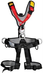 img 4 attached to NewDoar Climbing Harness Arborist Rappelling