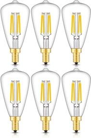 img 4 attached to 🔌 CRLight Dimmable Industrial Electrical Filament Candelabra Equivalent