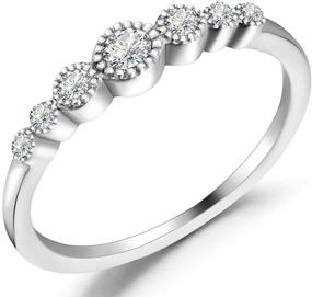 img 1 attached to 💎 Sparkling Selection: Jude Jewelers Stainless Stackable Statement Women's Jewelry Collection