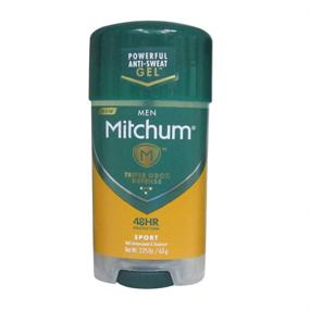 img 2 attached to 🏋️ Mitchum Men Gel Antiperspirant Deodorant, Sport, 2.25oz (Pack of 6): Long-lasting Odor Protection for Active Men