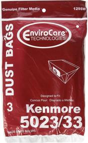 img 2 attached to 🧹 Kenmore Sears Allergy Vacuum BAG for Canister Vacuum Cleaners - Kenmore Type E, 5023-5033 Bag Replaced with Model # 609196, 116.25950