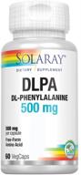 💊 solaray dl-фенилаланин 500 мг - важное аминокислотное соединение для поддержания нервной системы, настроения и энергии - 60 vegcaps логотип