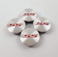 колесный диск coolandi cs65s 4x silver red ss camaro emblem 2.2'' для chevrolet: стильное обновление для вашего автомобиля. логотип