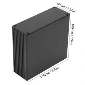 img 3 attached to Aluminum Electronic Junction Enclosure 40100110Mm