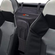 enhance storage efficiency with mnj motor utv center seat storage bags for polaris rzr 4 900, xp4 1000, 4 door turbo (2014-2019) logo