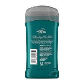 img 2 attached to 🧊 Degree Men Extra Fresh Deodorant, Arctic Edge - 6-Pack, 3 oz Each: Long-Lasting Odor Protection for Active Men