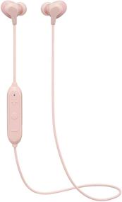 img 4 attached to 🎧 JVC Wireless Bluetooth 5.0 Earbuds - Air Cushion Support, Sweatproof, 6.5 Hour Battery, 3-Button Remote (Pink)