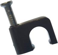 🔷 gardner bender pcs-100b ¼ inch masonry coaxial staple clip-on for rg-6 / rg-6q / rg-59, black - enhanced seo логотип