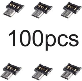 img 4 attached to Cablecc 100Pcs Reader Adapter Tablet