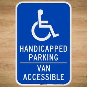 img 2 attached to Reflective SmartSign for Accessible Handicapped Parking