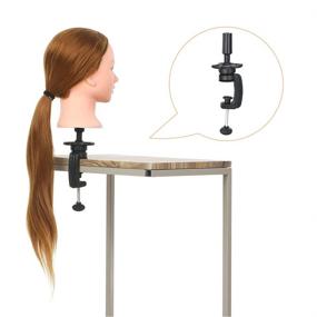 img 1 attached to Hairdressing Training Anself Mannequin Braiding