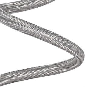 img 1 attached to 🚰 Eastman 48073 Faucet Connector: Braided Stainless Steel, 3/8 inch Comp, 12 inch Length