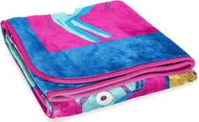 img 2 attached to 🦙 Fortnite Blue Llama Travel Blanket - Warhol Design, Fade Resistant Super Soft Plush Fleece - Official Fortnite Product (40 x 50 inches)