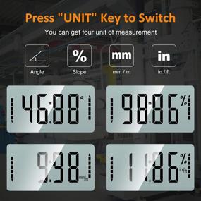 img 2 attached to 📏 FEITAKE Woodworking Protractor Inclinometer Measurement Tool